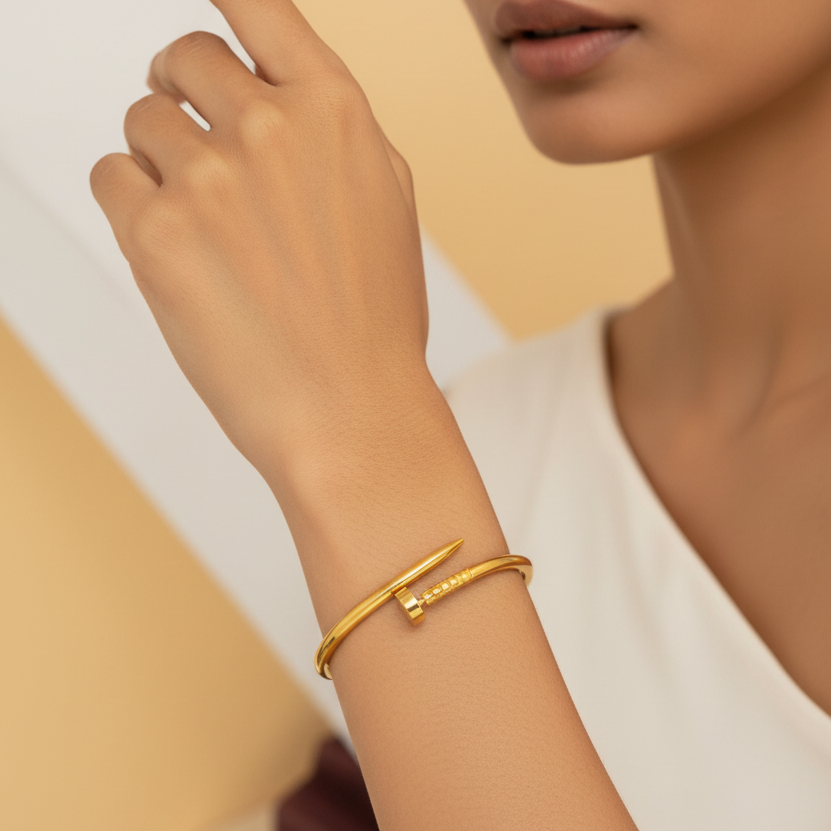 Icon Nail Cuff Bracelet