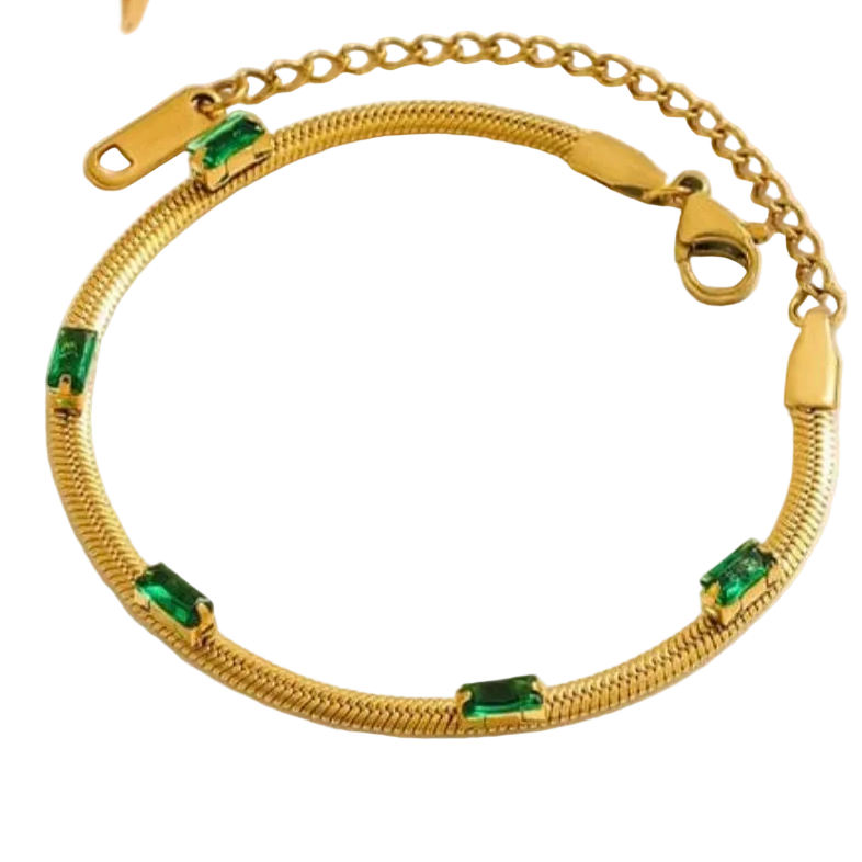 Emerald Gleam Bracelet