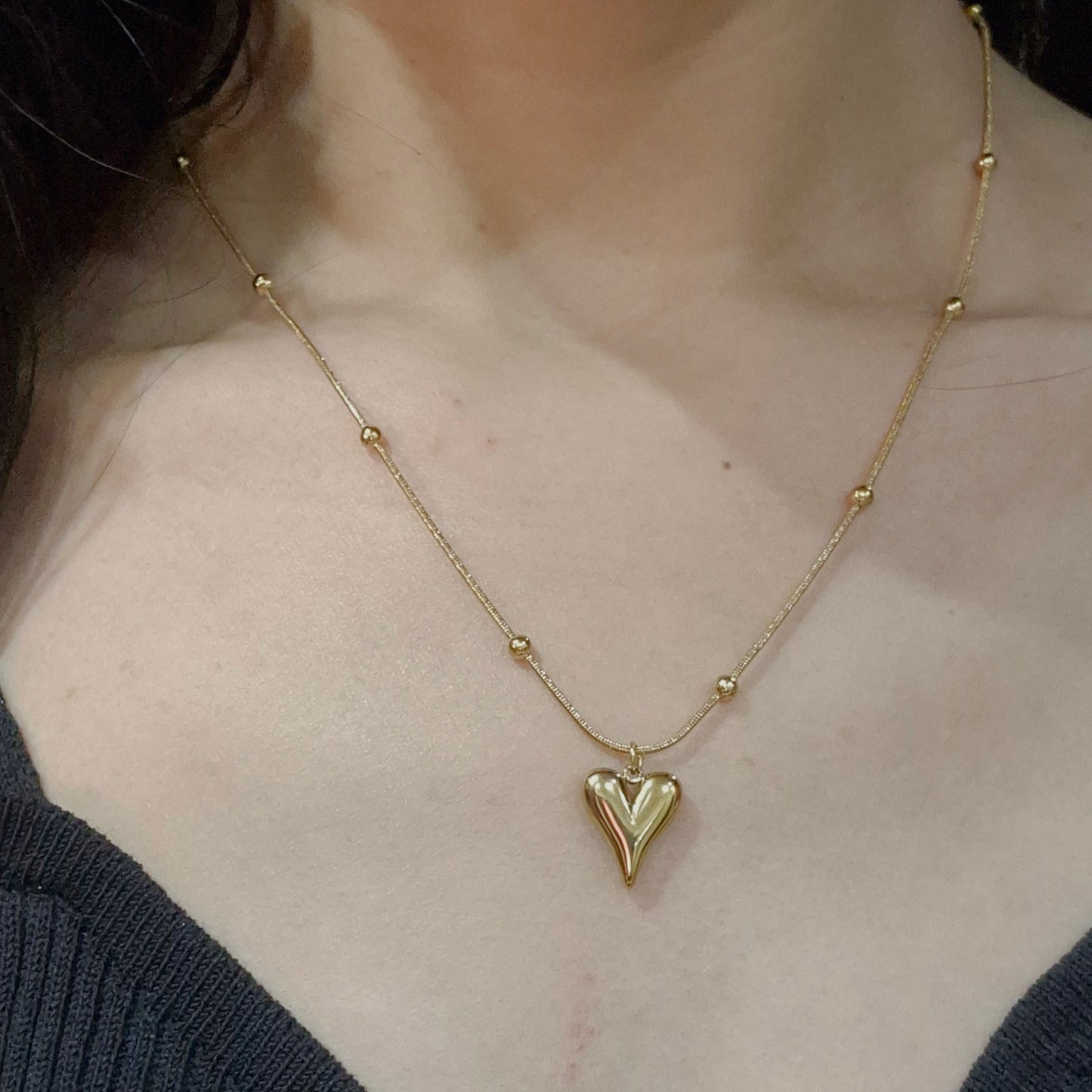 Pure Love Pendant beads chain