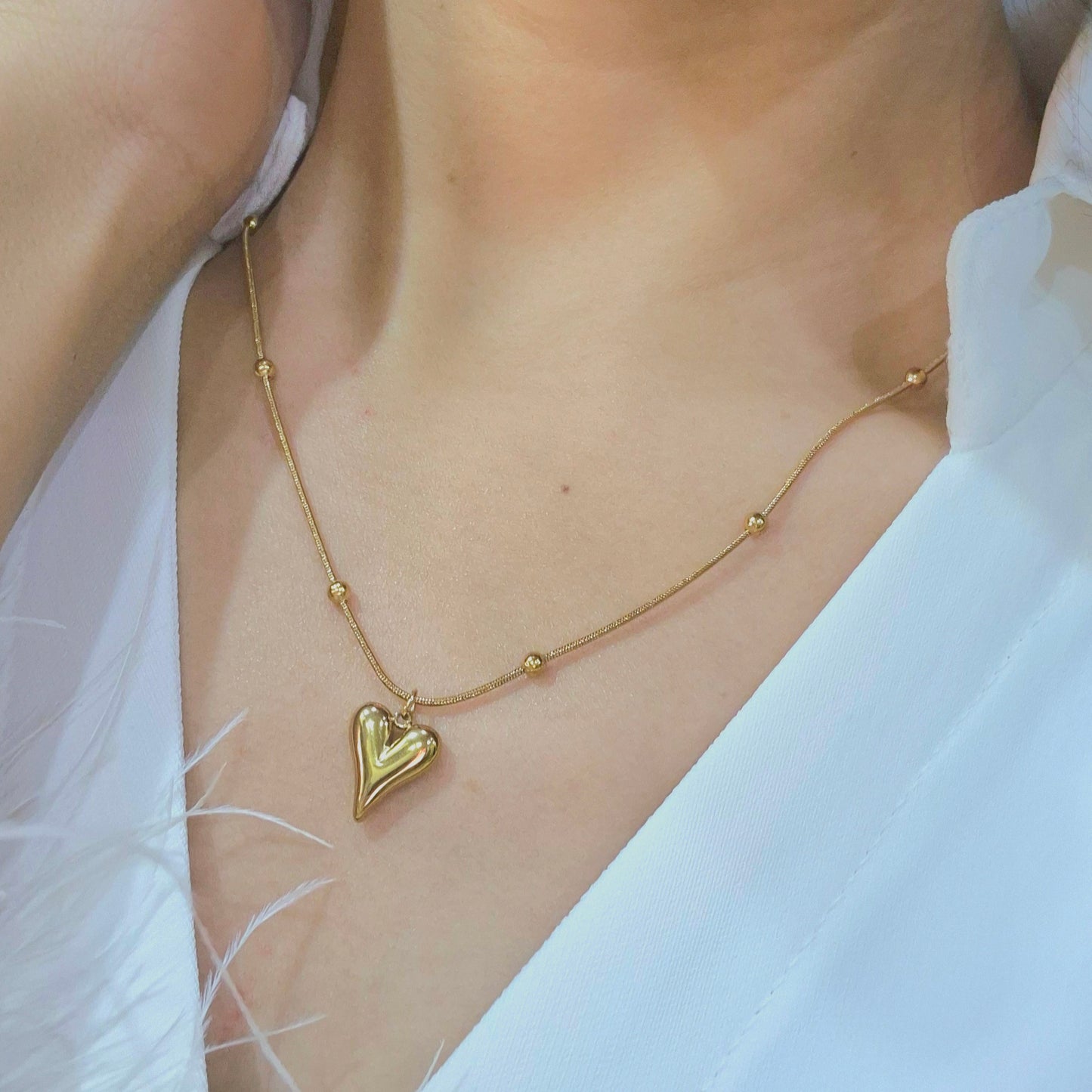 Pure Love Pendant beads chain